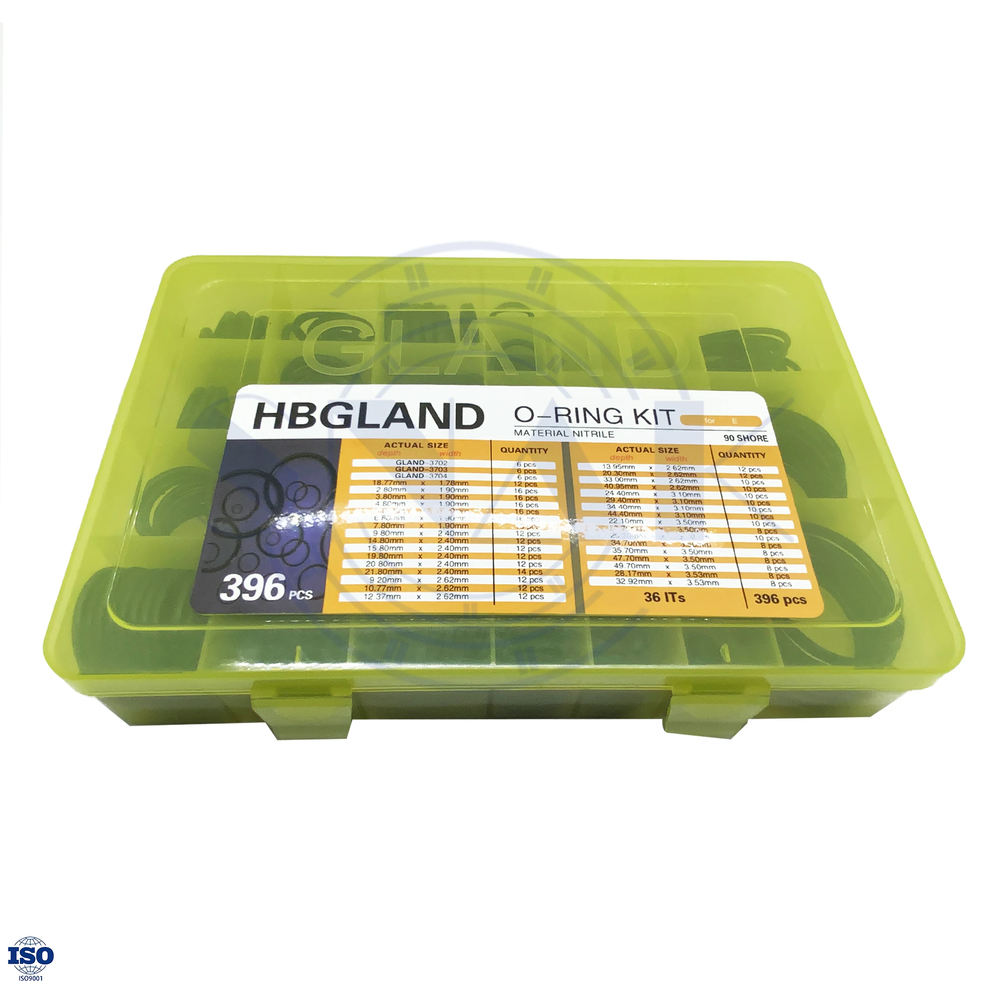 SNAK Factory HBGLAND Type 376 O Ring Kit - High-Quality Seals