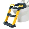 Échelle de toilette bleue et jaune (version coussin rigide)