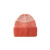 Motif flocon de neige-orange-rouge