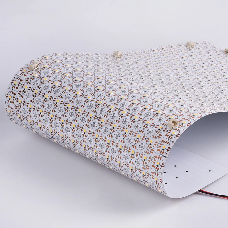 DIY Paper Thin LED Light Sheets 6500K Flexible LED Light Sheet SMD 2835 24V DC CRI98 Cuttable LED Sheet for Interior Decoration