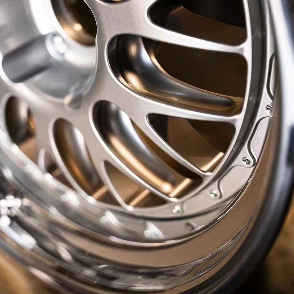 JZ Custom 3 Piece Forged Wheel Deep Lip Rims 17-22 Inch 5X130 Wheels Other Blank Racing for 997 997gt3 996 996gt3 993