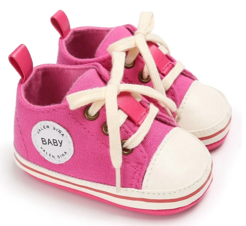 Новая модная парусиновая обувь для маленьких мальчиков и девочек, спортивная обувь оптом От 0 до 1 года