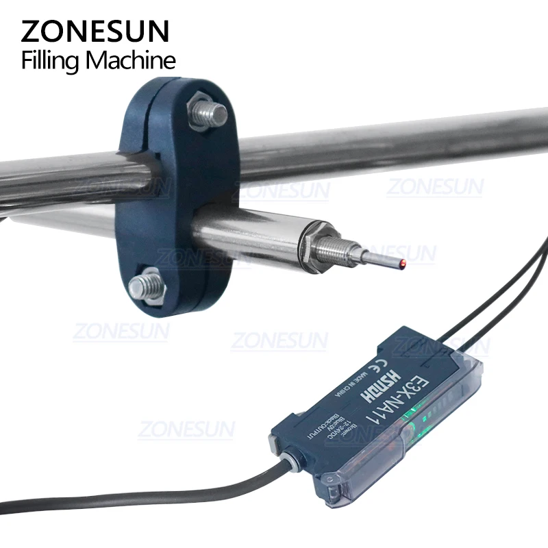 ZONESUN ZS-DTPP100C4 Peristaltic Pump Small Bottle Vial Essential Oil Perfume Eyedrops Liquid Filling Machine With Conveyor - Image 5