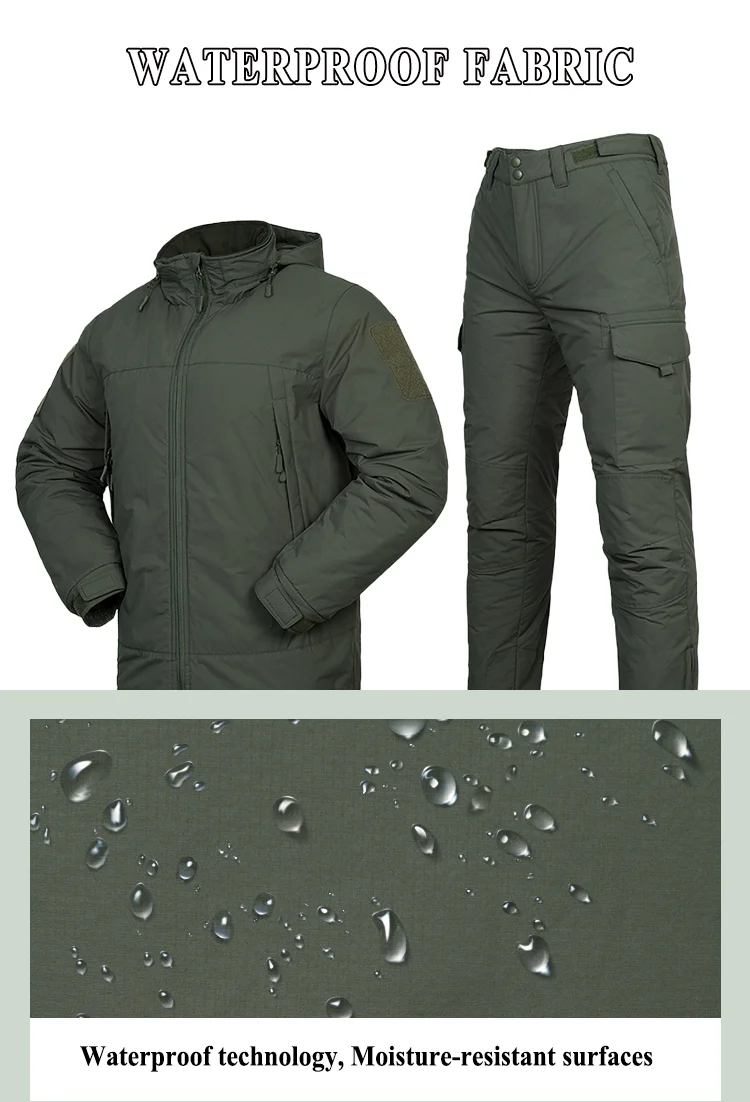 Waterproof Uniform Winter Camouflage Tactical Suit