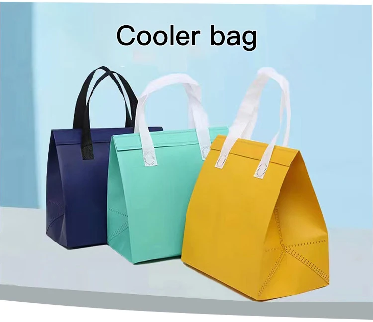 Top Quality Non Woven Insulated Takeaway Bag Selfadhesive Picnic