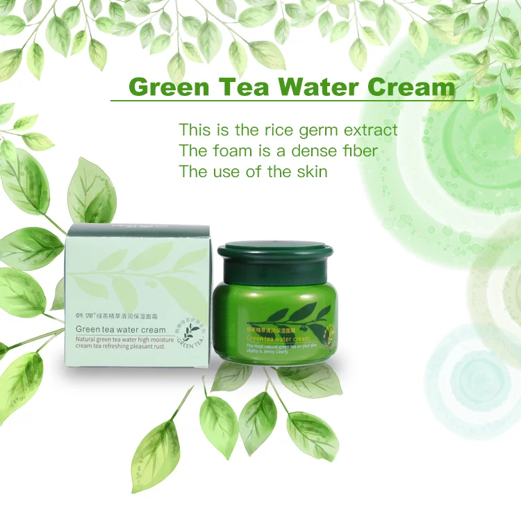 Крема зеленый чай отзывы. Увлажняющий крем для лица Rorec Tea Water Cream,50гр. Horec. Увлажняющий крем для лица с зеленым чаем,Green Tea 50 гр. Крем зеленый чай китайский. Крем для лица с зеленым чаем Китай.