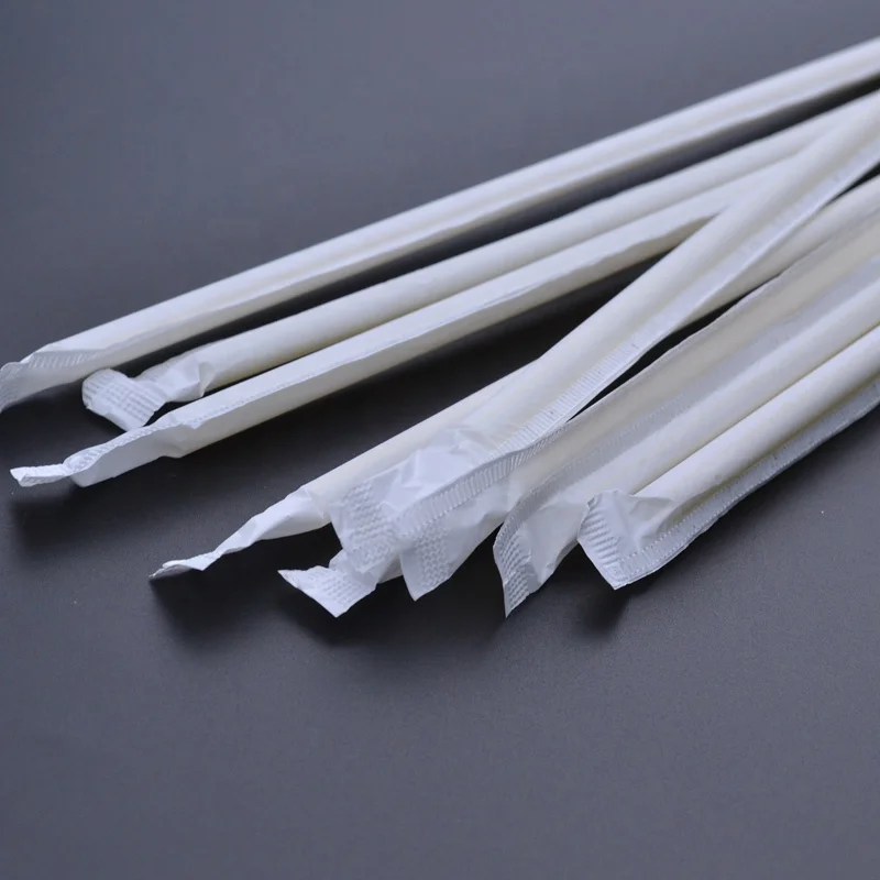 Disposable Pla Straw with Custom logo Printed Plant Based Straw 3mm 5mm 6mm 8mm 10mm 12mm