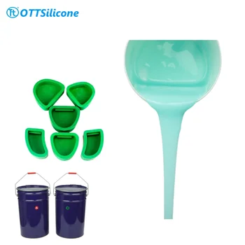 Hot Sell food-grade silicone rubber for making candy mold rtv-2 silicone rubber