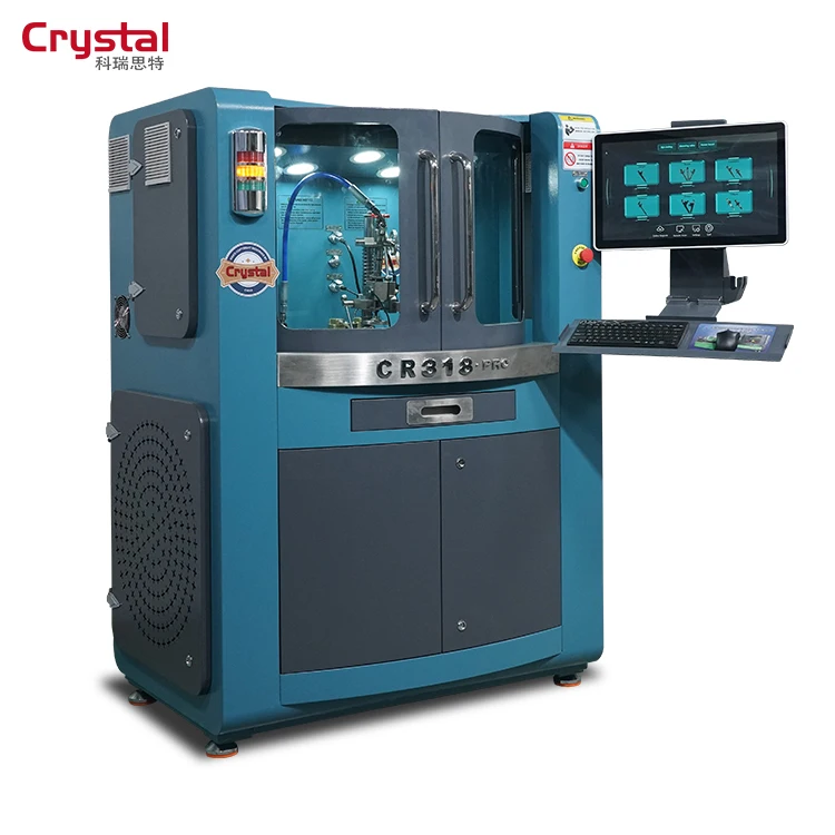CRYSTAL CR318-PRO diesel Fuel Common Rail Injector test Bench Tester with Complete test Data