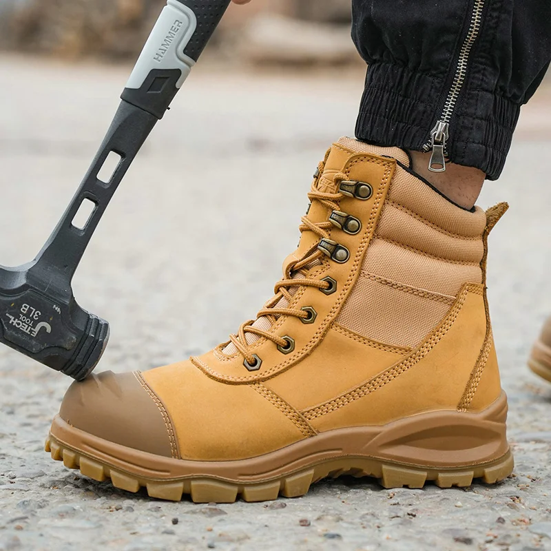 ZG L605 Steel Toe Safety Boots - Durable & Puncture-proof