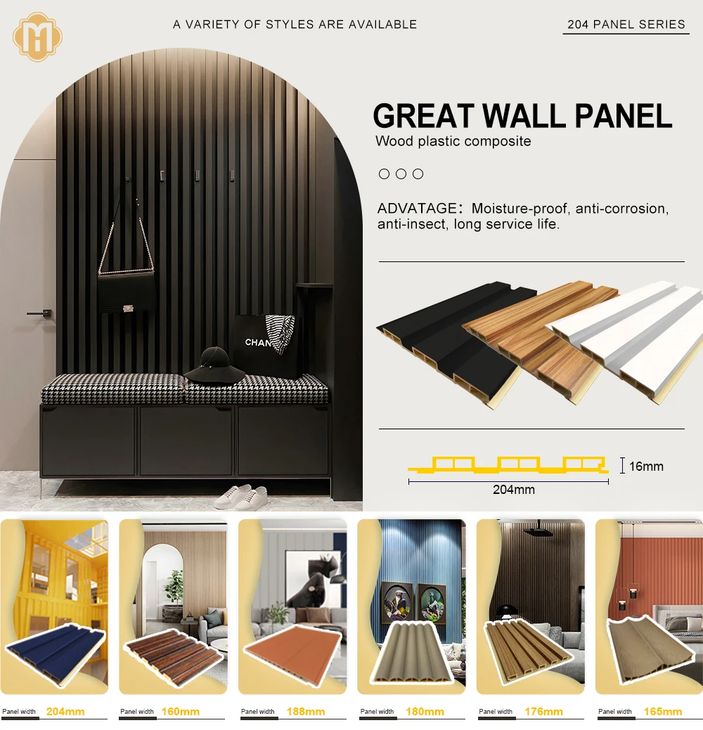 product plastic wood composite materials used wall panelling prefabricated house and wall panels sale white customize pvc building plate-1