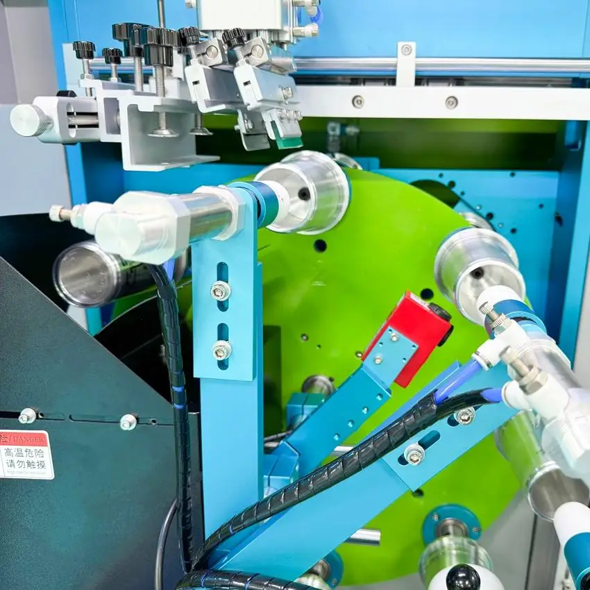Full Automatic Multicolor Plastic Cup Screen Printing Machine