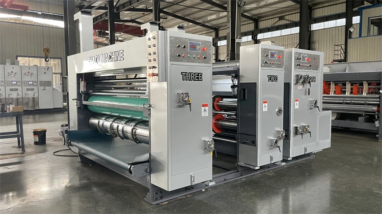 Canghai Full Automatic High Speed Flexo Printer Slotter Die Cutting Carton Printing Machinery