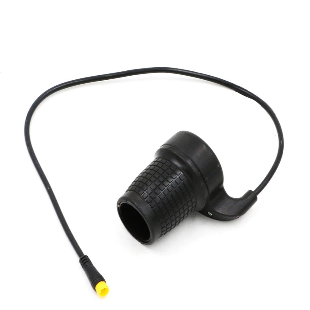 Полуповоротная дроссельная заслонка для электровелосипеда, свободный алюминиевый водонепроницаемый стандартный разъем, регулируемая скорость, ускоритель электровелосипеда