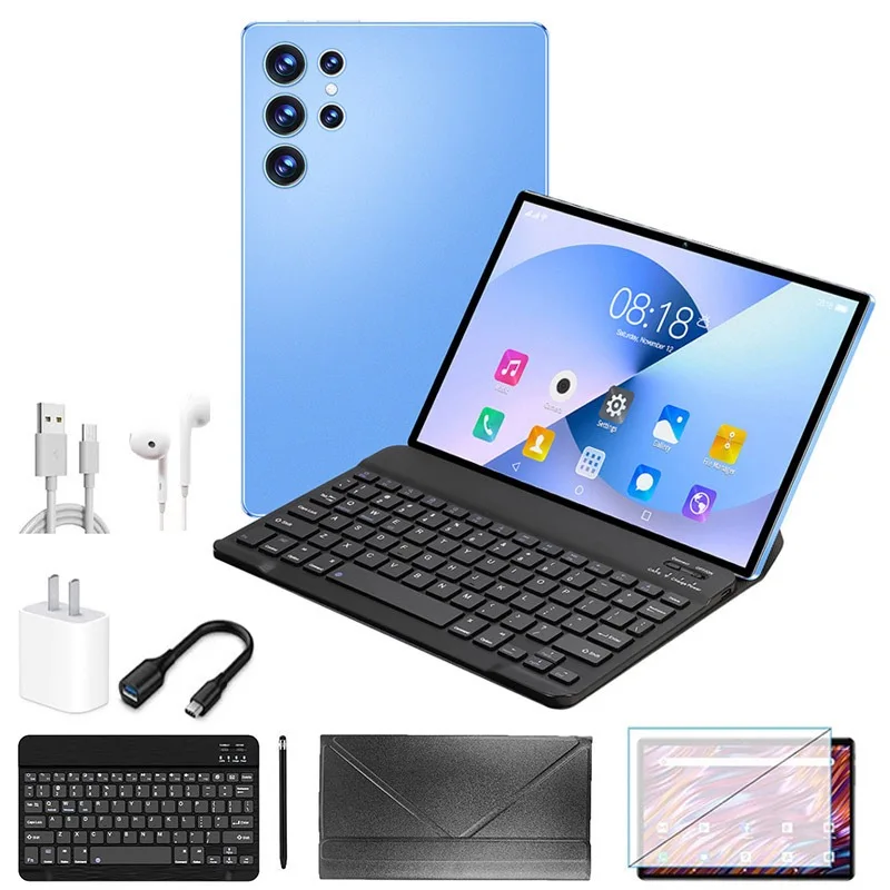 High QualityS23U 10.1 HD Screen Android 13 Octa Core Processor GPS Function Giveaway Peripherals for Office and Study 5G Tablet
