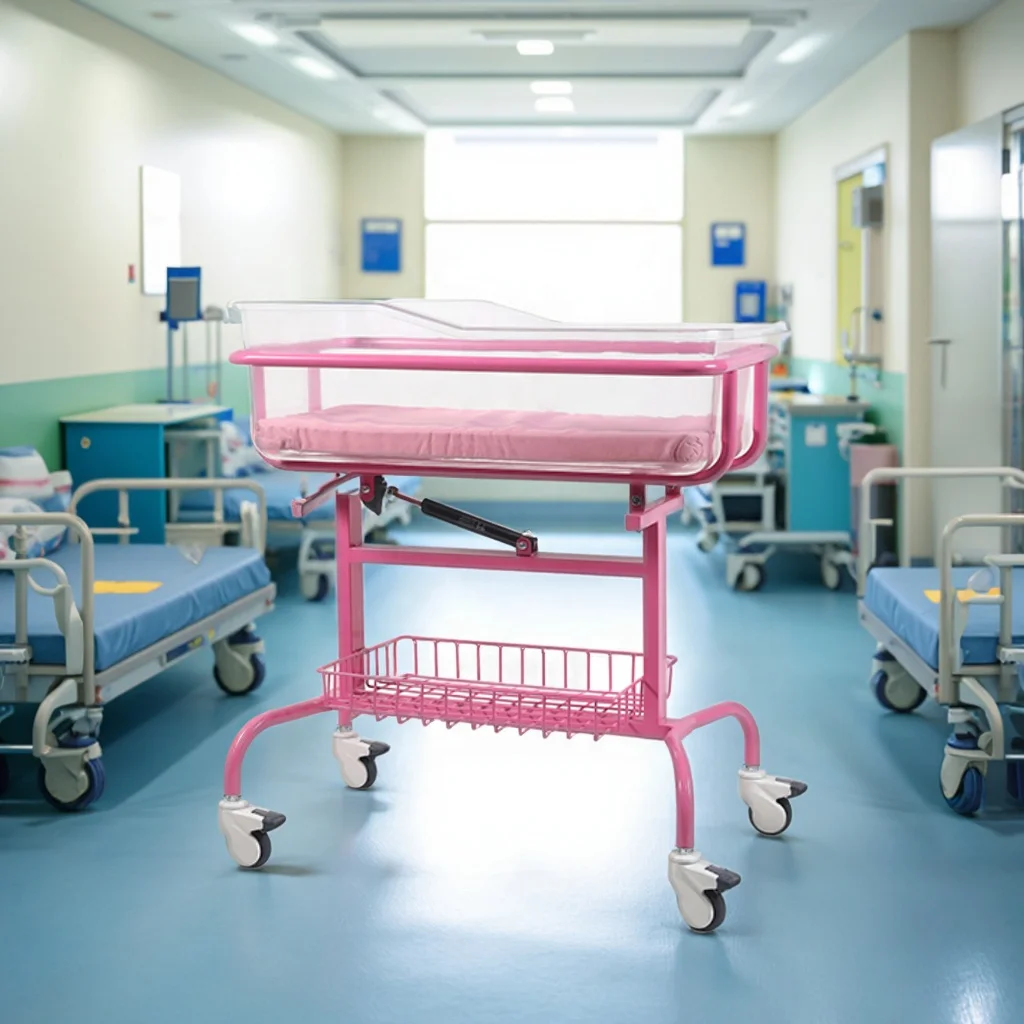 Cold Rolled Steel & SUS304 Modern Hospital Bed Infusion Function Foldable Durable Multi-Function Trolley for Hotel and Gym Use 2