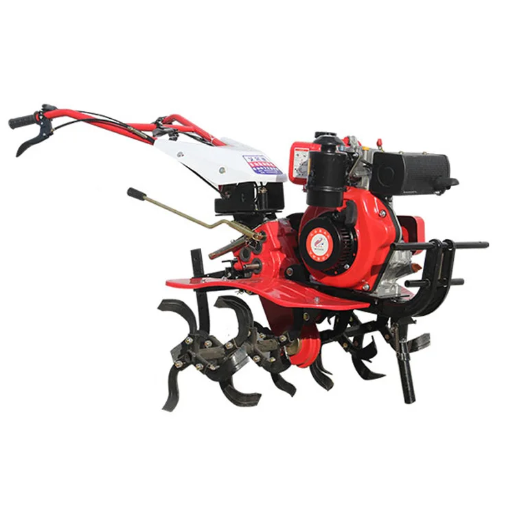 Mini Tractor Cultivator 3-Point Hitch Tiller Reviews for Sweet Potato Field Ridging Disc Plow Sale for Rice Fields-Core Bearing