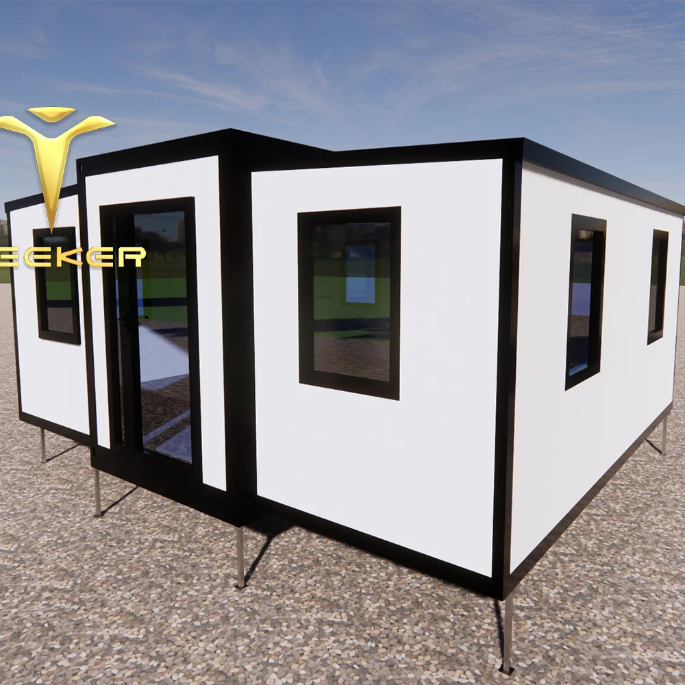 Tiny Luxury With Bathroom Prefab Modular Home Container 3 Bedroom House ...