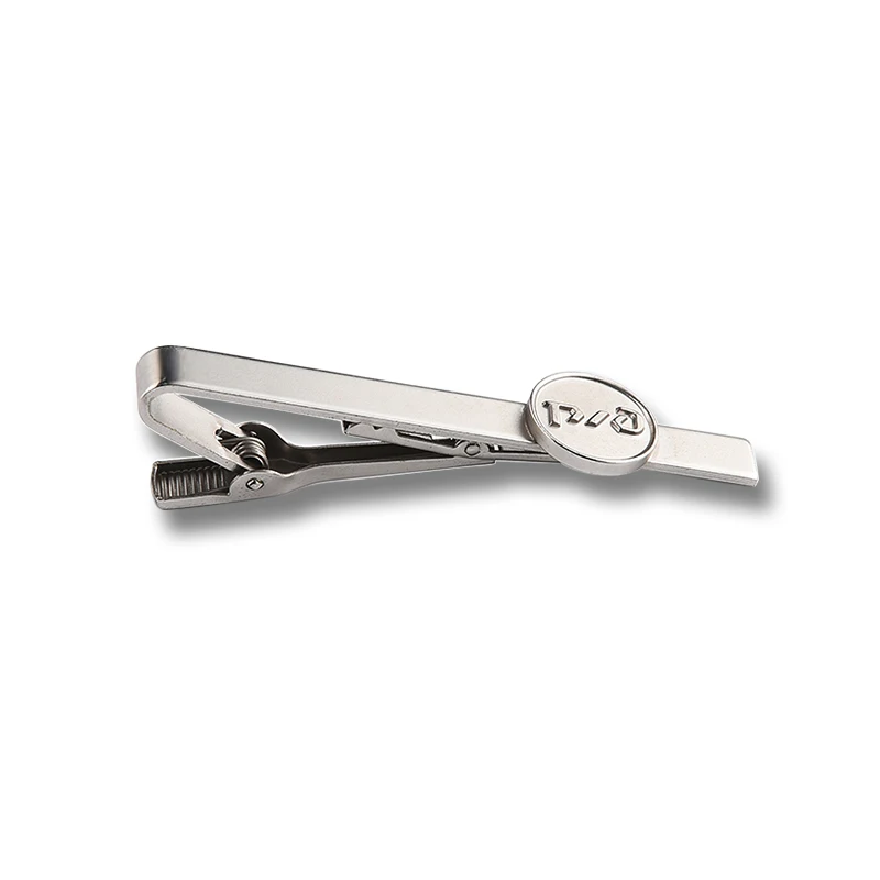 Clip On Tie Parts Custom Shaped Stainless Steel Metal Car Brand Logo Mens Tie Clips