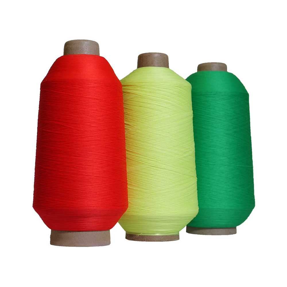 Wholesale Nylon 6 DTY Yarn 140D 140D/2 100% Polyamide Yarn Hank Dyed Color Yarn for knitting