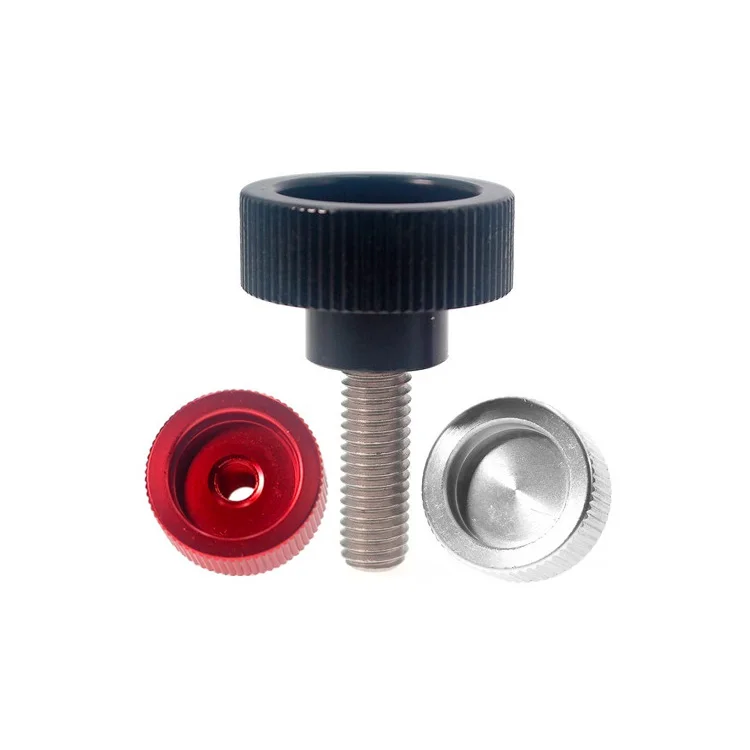 M3m10 Aluminum Knurled Thumb Control Knobs Screws For Fine Tuning Buy Knurled Control Knobs