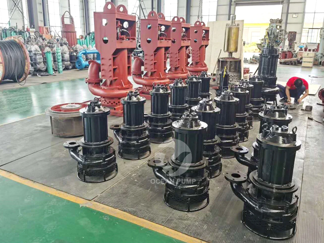 High Concentration Submersible Mud Pump Vertical Slurry Pump to Remove Silt From Pond