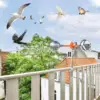 Répulsif à oiseaux rotatif - tige standard+équipée