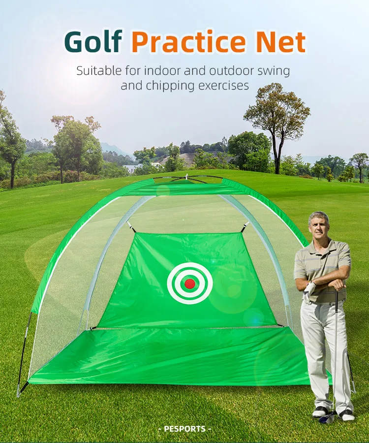 Portable Golf Hitting Net Outdoor Golf Practice Net Indoor Golf Swing
