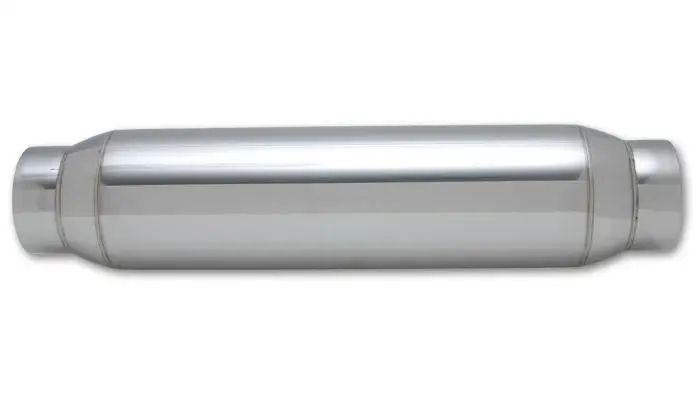 Tubo Di Scarico Universale In Acciaio Inox – Ingresso 63x60 Mm, Uscita 90x100 Mm, Silenziatore Dritto Per Auto