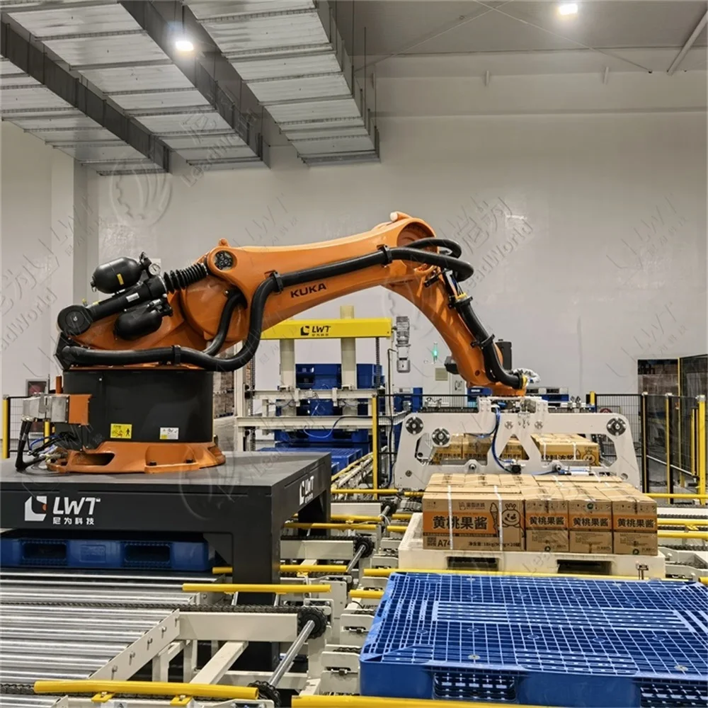 Automatic Palletizing Palletising with Manipulator Arm for Daily ...