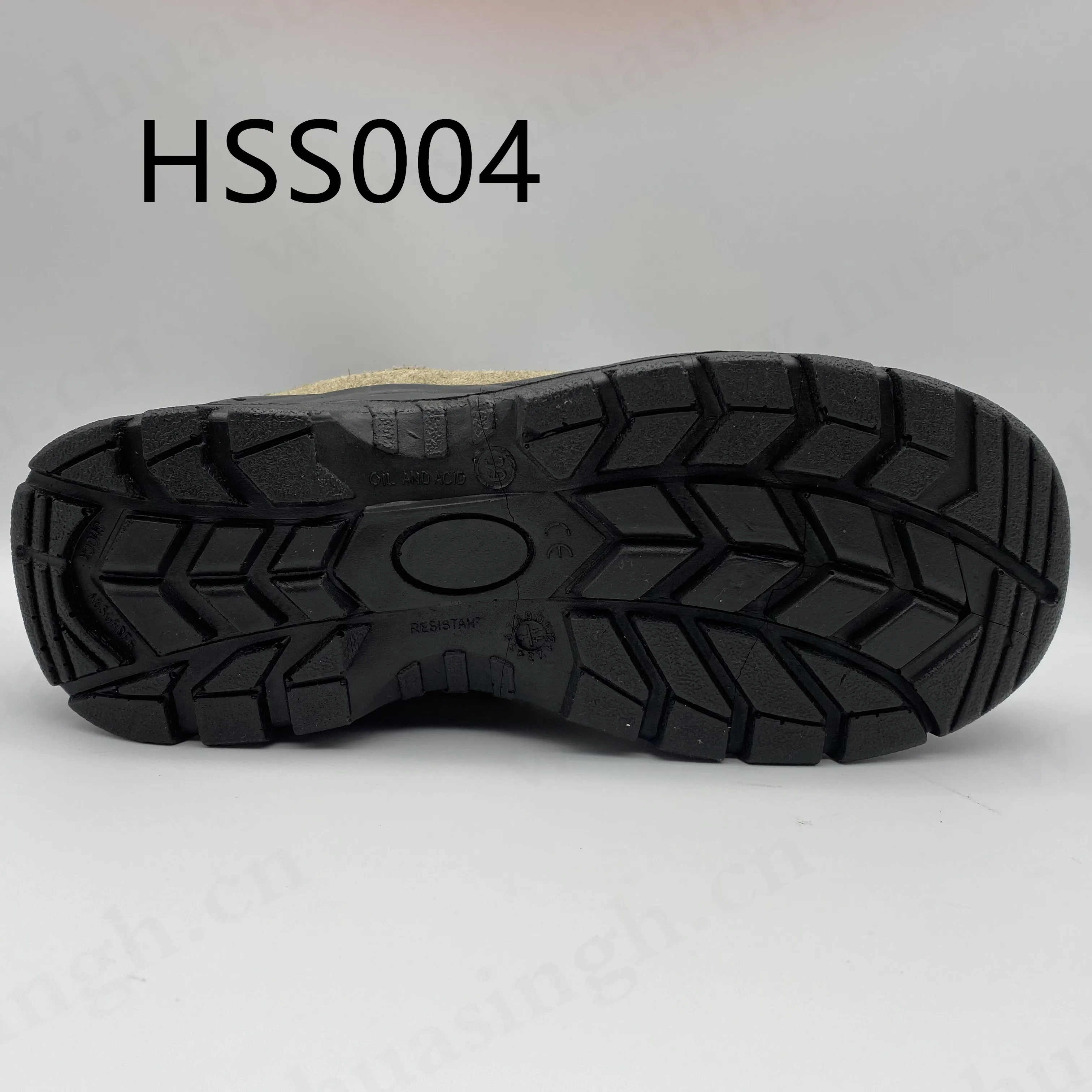 Ywq,Steel Toe Insert Antipuncture Outdoor Hiking Shoes Antitear Full Suede Leather Sport