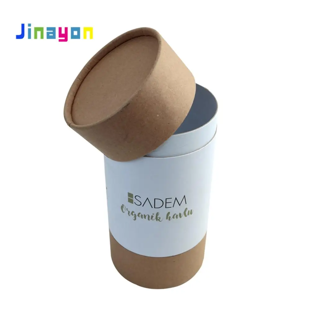 Jinayon Customized Cardboard Kraft Paper Tube  Essential Oil Packaging Box Paper Product