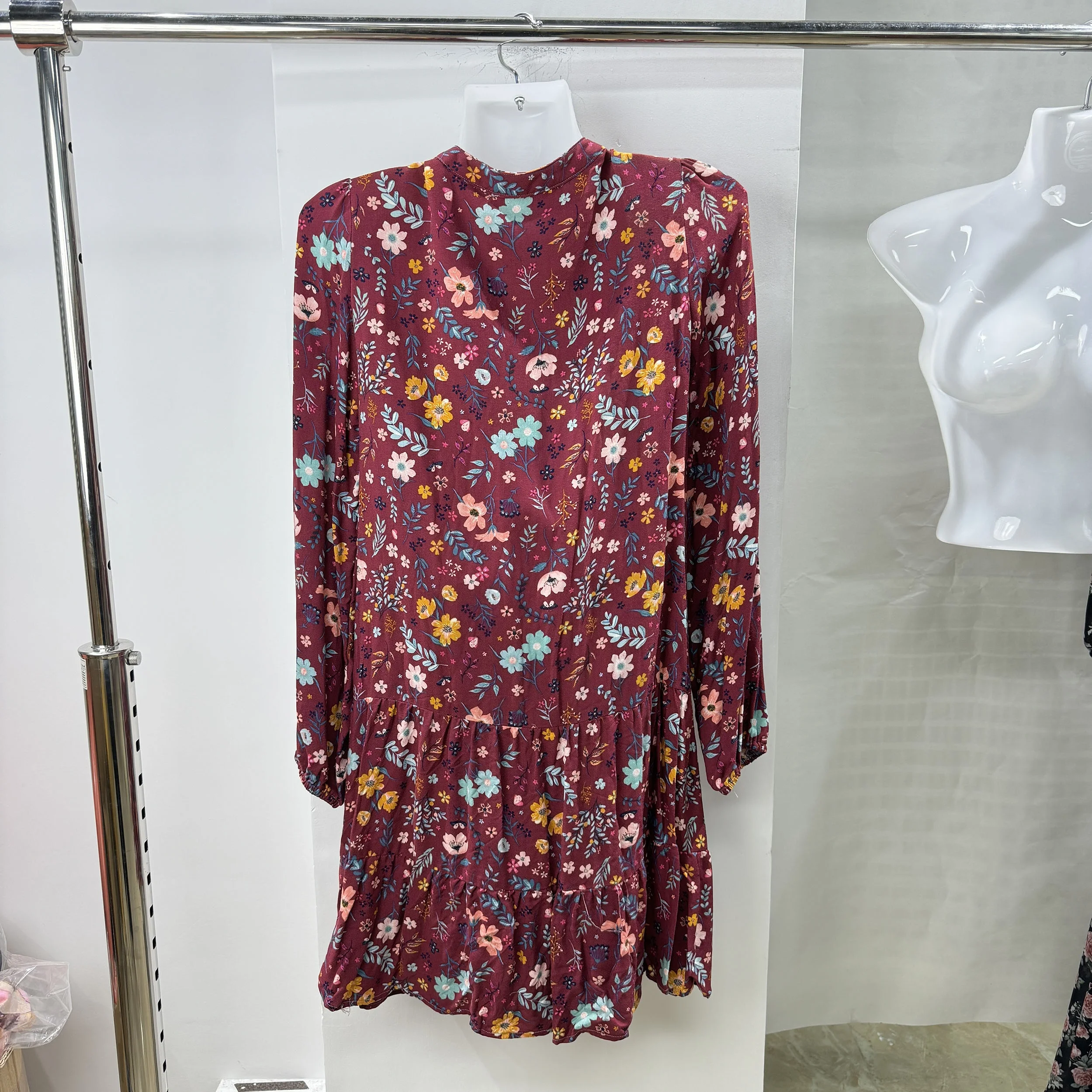 High Quality Printing Latest Design Sexy Prons Club Elastic Dress Office Wear for Women Dress