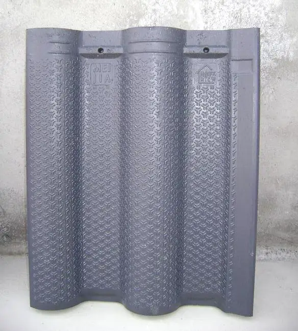 High Hydraulic Transmission System Strength Waterproof Produce Patterned Concrete Roof Tile Press Machine