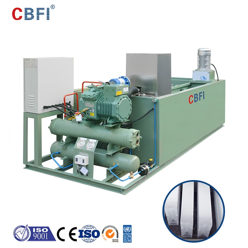 Industrial ice block machine