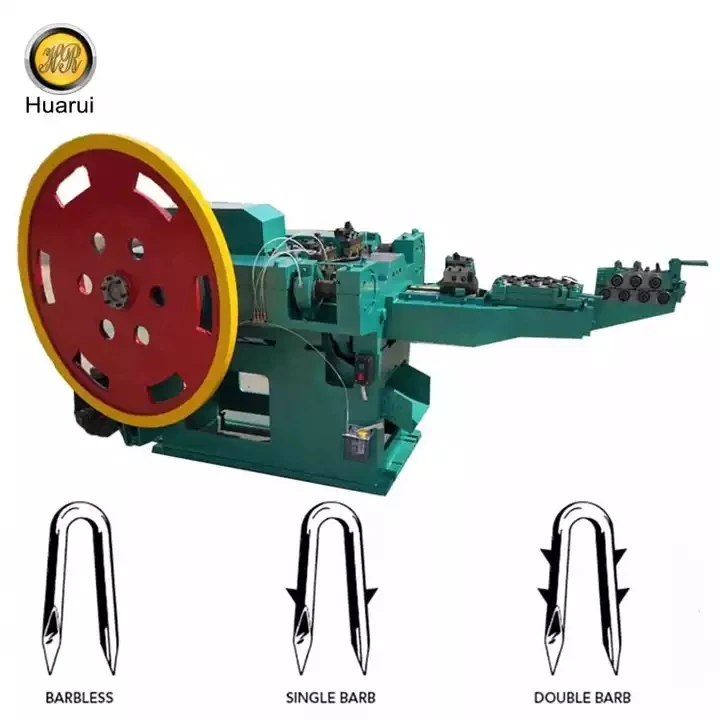 Galvanised Fencing Staples Making Machine U Shaped Nails Making Machine
