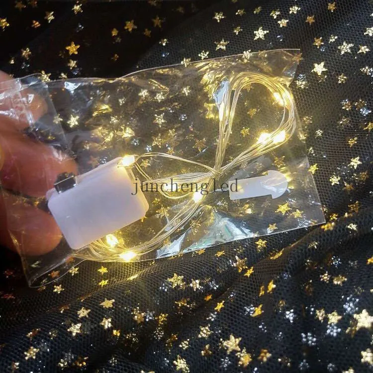 Waterproof String Lights 2M 20LEDs Waterproof Battery Powered Fairy Lights Mini Copper Wire Fairy Lights for Xmas Party