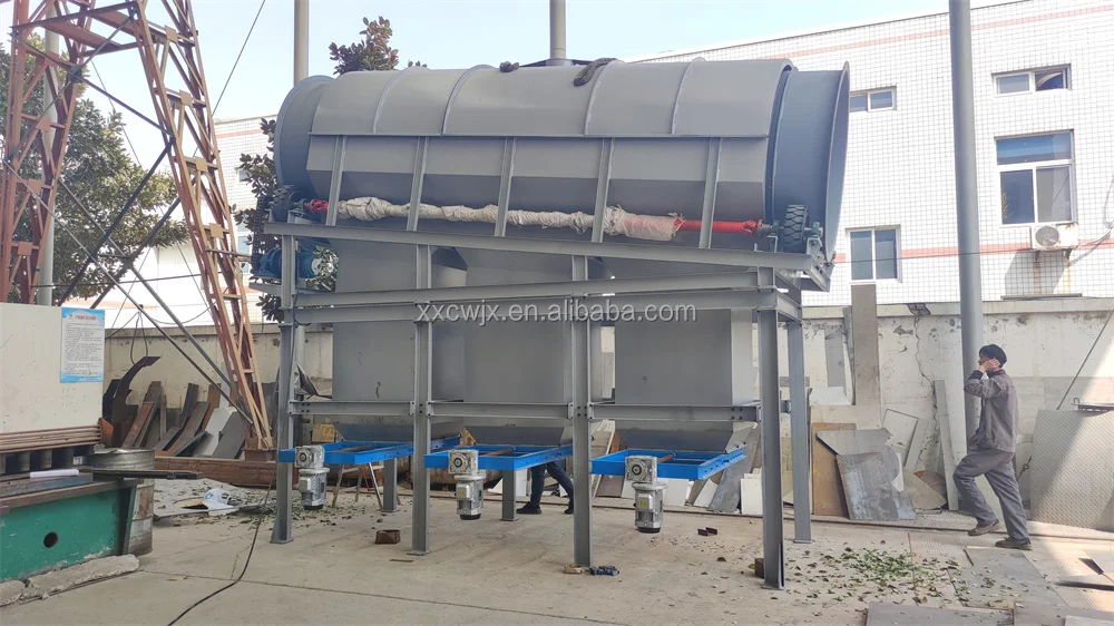 Rotary Trommel Sieve for Compost