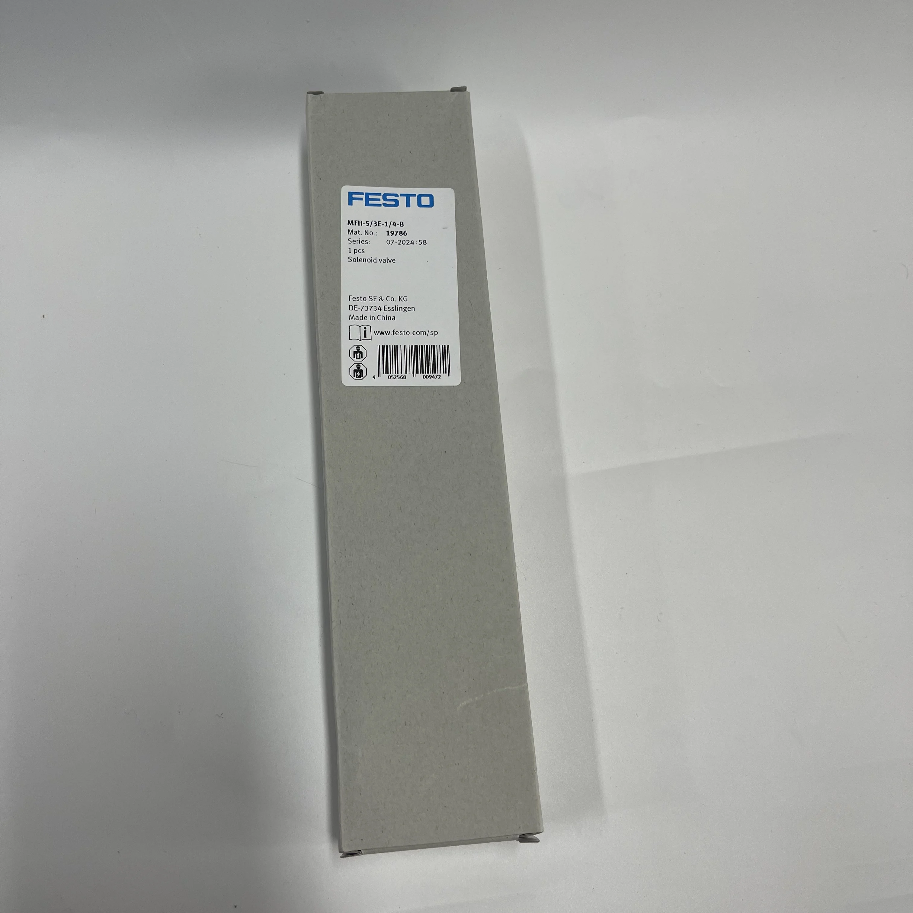 FESTO Solenoid Valve MFH-5/3E-1/4-B
