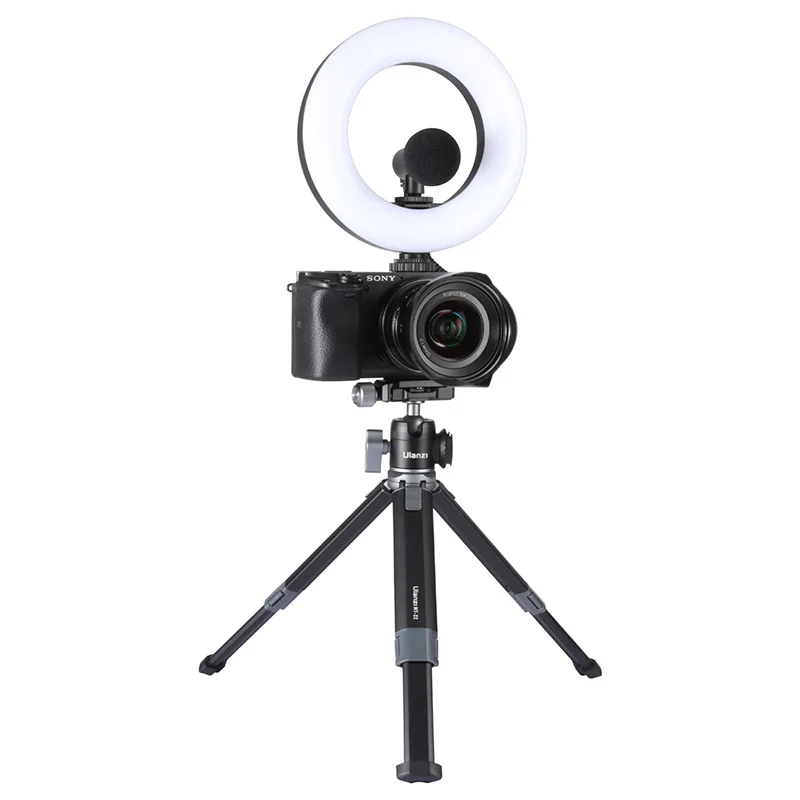 VIJIM VL64 内蔵リチウムバッテリー リングライト Web会議用ライト 