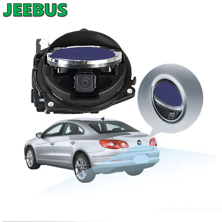 Good Quality Car LOGO Replacement with Rear View Reversing Backup Camera for VW Golf8