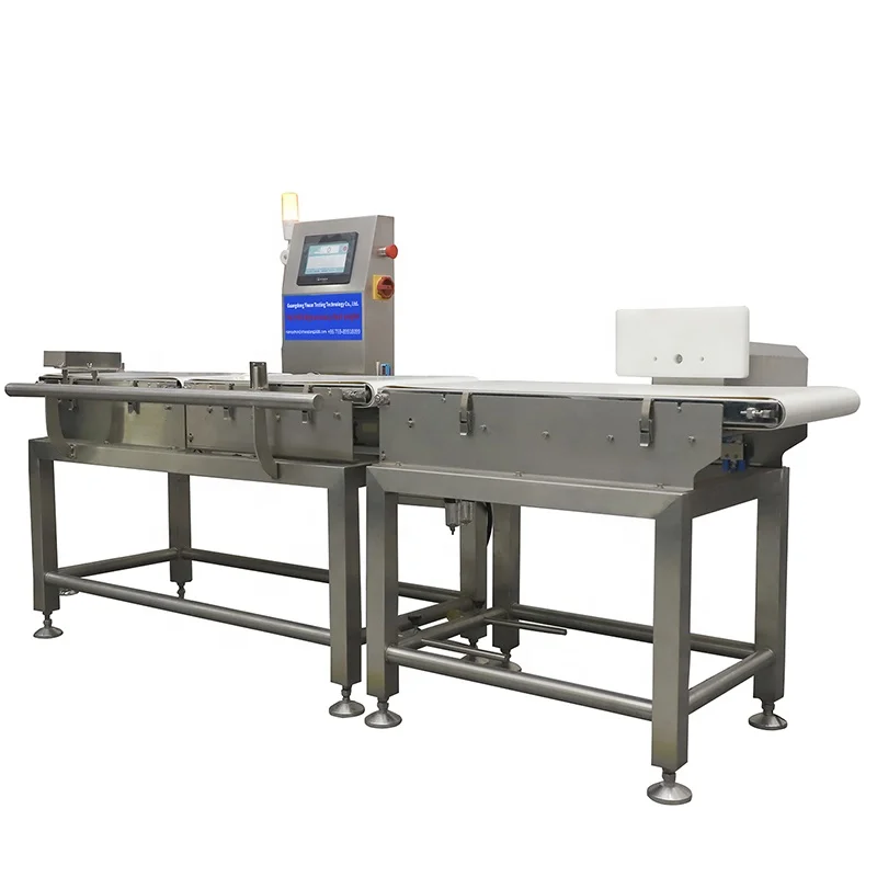 Fix Large Range Dynamic Checkweigher Carton Package Box Multi Check Weigher Weighing Check Machine with Conveyor and Reject