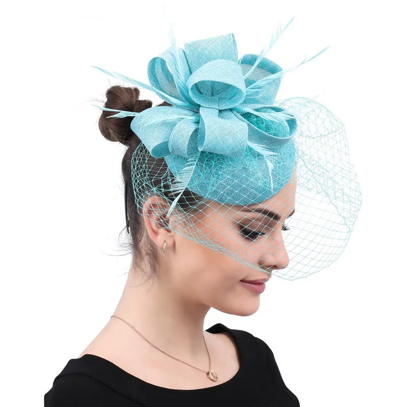 Cotour deals Small Top Hat Headpiece with Veil