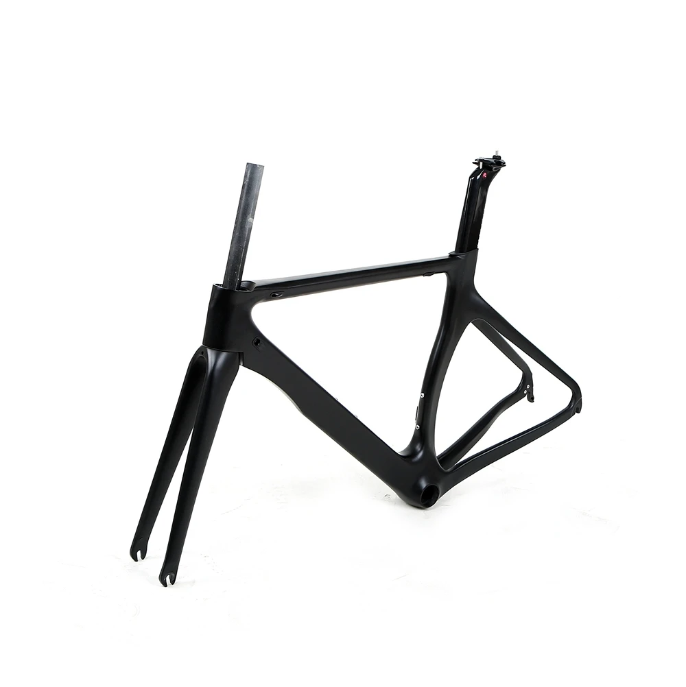 2022 OEM Raw Frame Carbon Fiber Road Bike Frame New Carbon Fiber Aero Road Bike Frame for Racing