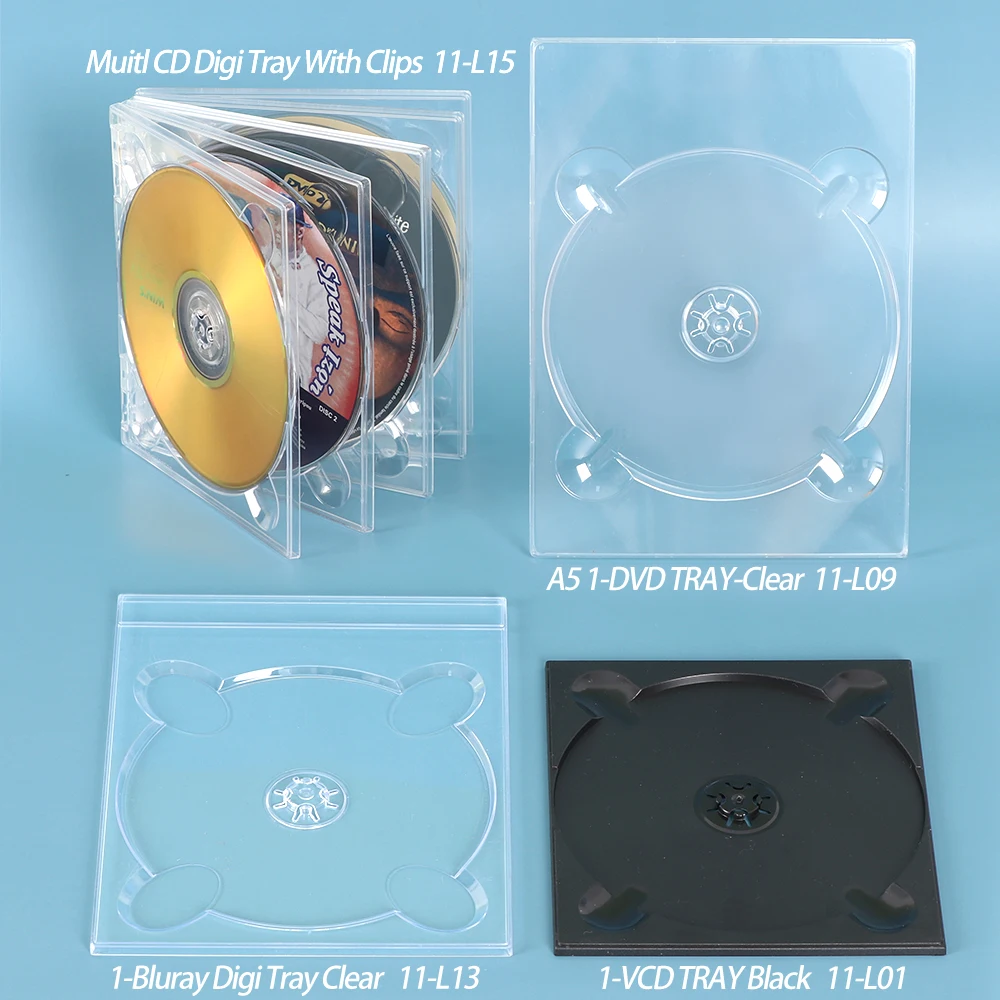 Clear Double DVD Digipacks | Custom CD & DVD Cases | Eco-Friendly