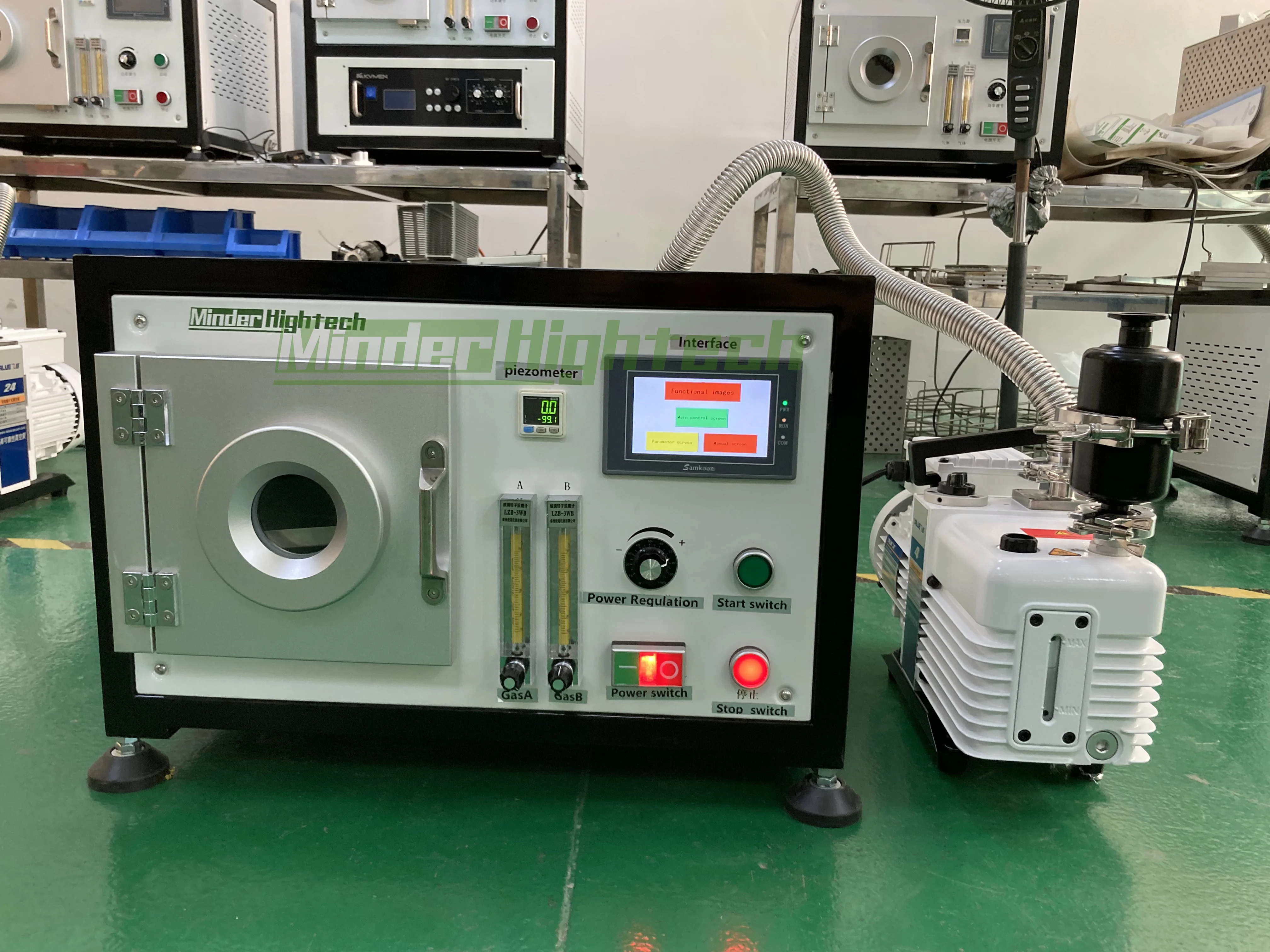 真空プラズマトリーター/プラズマ表面処理機/プラズマ洗浄クリーナー