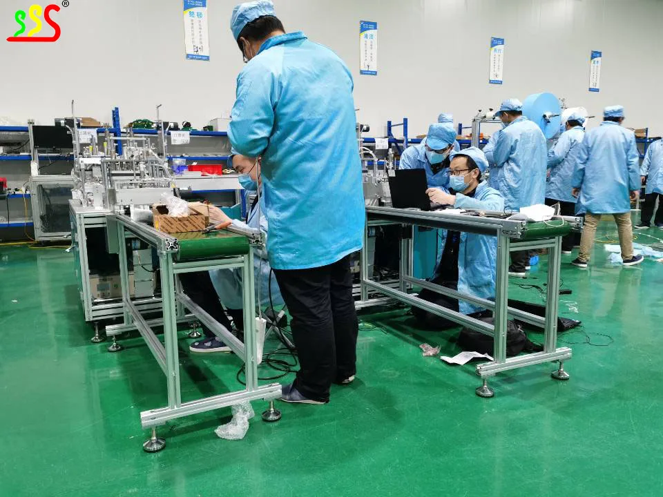 Fully Automatic Disposable Face Mask Making Machine