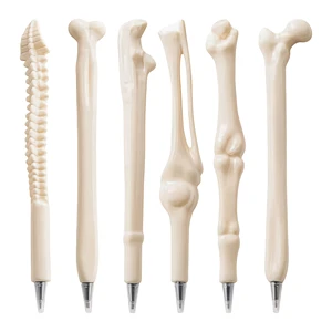 New Style Gel Pen with Custom Logo Realistic Skeleton Shape for Office & School Stationery and Promotional Pen Plastic Body