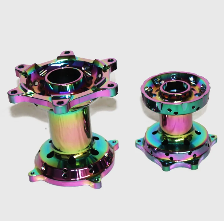 オフロードモトクロス CNC アルミ合金バイクホイールハブ ブラック