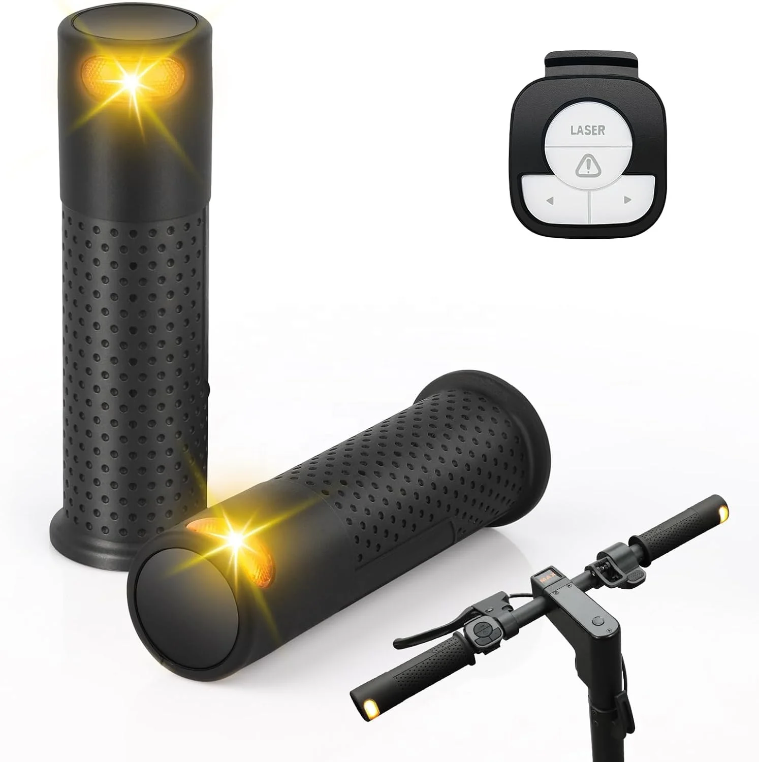 Universal handle grip touch signal Lights For iscooter xiaomi ninebot scooter patinete electrico